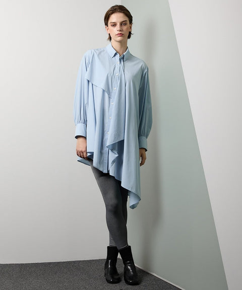 AsymmeteryLongShirt - UNBORDER アンボーダー