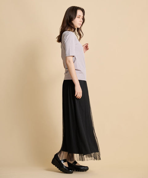Asymmetrical RibTops - UNBORDER アンボーダー
