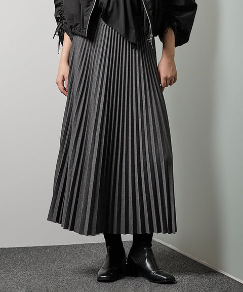 J - AccordionPleatedSkirt - UNBORDER アンボーダー