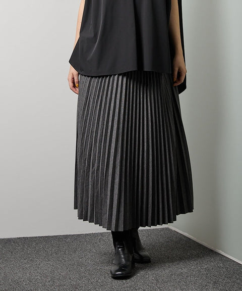 J - AccordionPleatedSkirt - UNBORDER アンボーダー