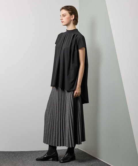 J - AccordionPleatedSkirt - UNBORDER アンボーダー