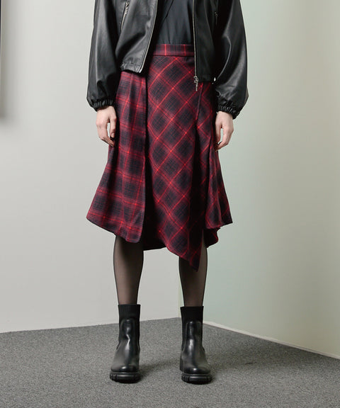 OverrapCheckMidiSkirt