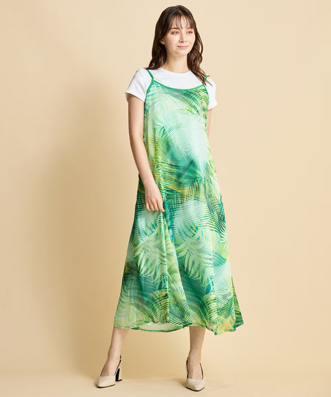 TropicArt Maxi Dress
