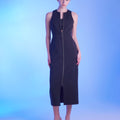 W-ZIP- Maxi Dress