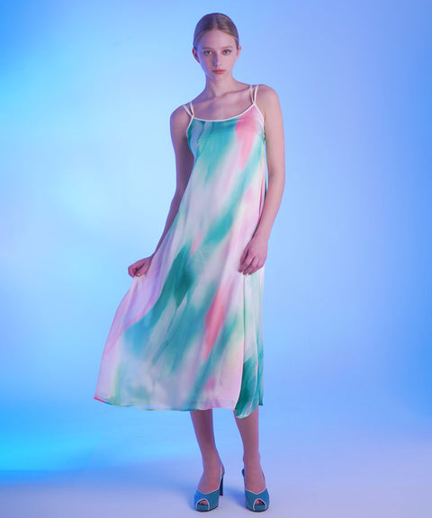 Ethereal Gradient Maxi Dress