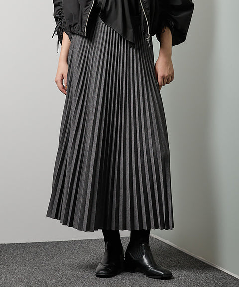 GradationPleatedSkirt