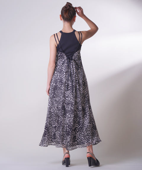 GIO-LaceUpMaxiDress