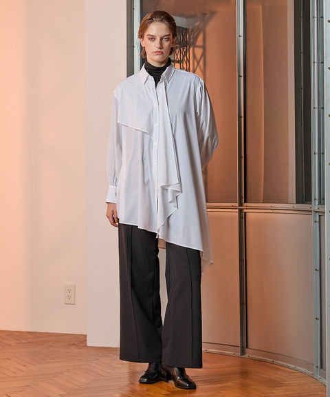AsymmeteryLongShirt - UNBORDER アンボーダー