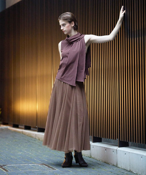 GentlyWrappingGilet - UNBORDER アンボーダー