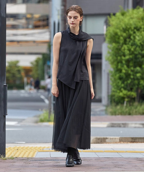 GentlyWrappingGilet - UNBORDER アンボーダー