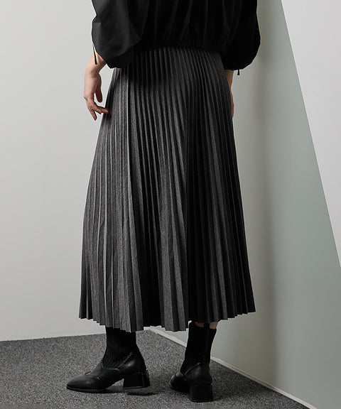 GradationPleatedSkirt