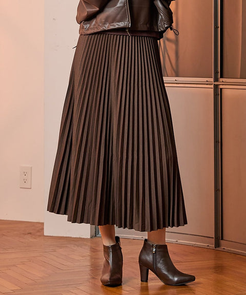 J - AccordionPleatedSkirt - UNBORDER アンボーダー