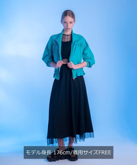 ShirringActiveOuter - UNBORDER アンボーダー